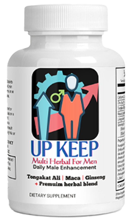 UpKeep Male Enlargement natural herbal pills for men 2 Month supply
