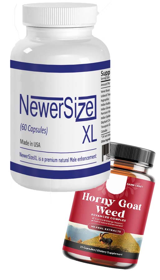 Male enlargement and Horny goat weed supplement pack