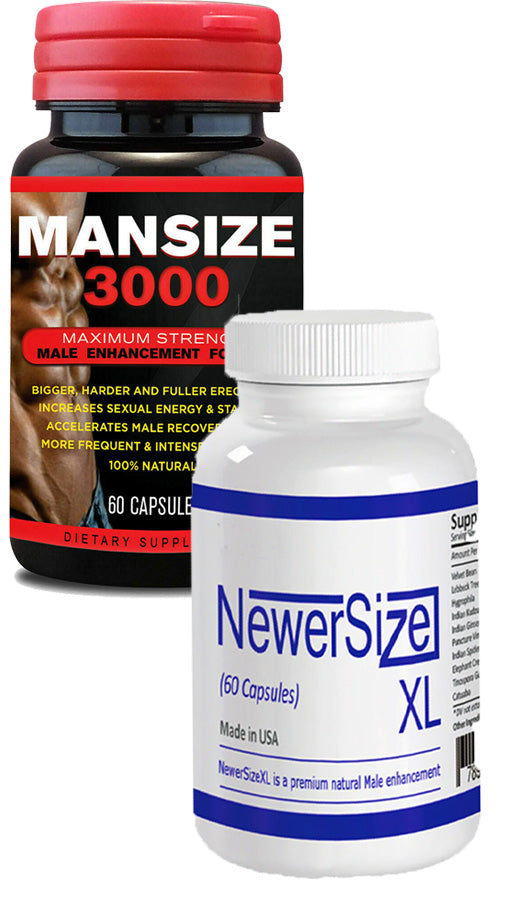 Male enlargement super pack 2 bottles
